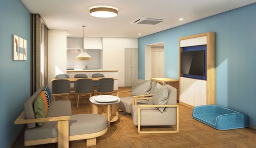 Habitación familiar, no fumadores, Se admiten mascotas (Renewal,2F)