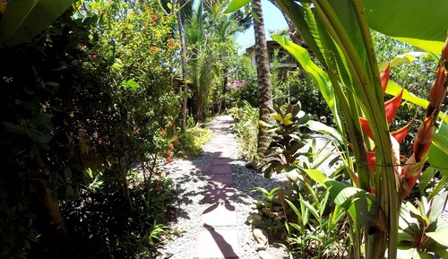 Cabaña clásica, vistas al jardín, en la zona del jardín