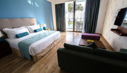 Habitación Deluxe, 1 cama doble, fumadores, vistas al mar