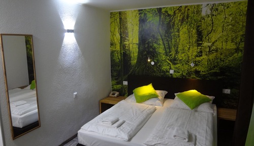 Habitación estándar doble, 1 habitación, no fumadores, vistas al jardín