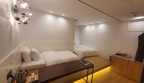 Habitación Premier con 2 camas individuales