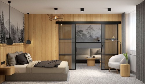 Estudio Deluxe (2 adults with direct access to therms)