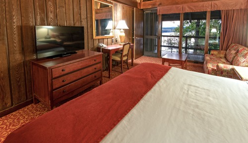 Habitación Deluxe, 1 cama de matrimonio grande con sofá cama, planta baja