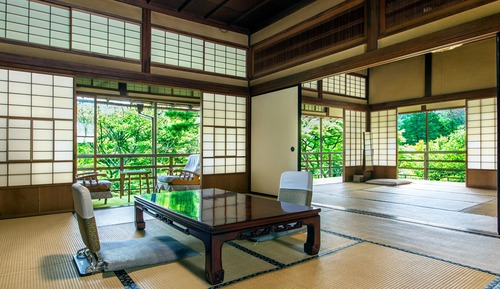 Habitación tradicional, baño privado (Deluxe, Seikyoku, 2F)