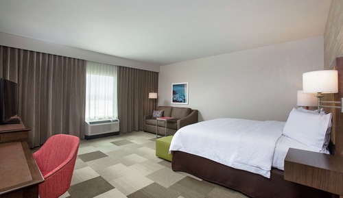 Habitación, 1 cama de matrimonio grande con sofá cama, no fumadores, frigorífico