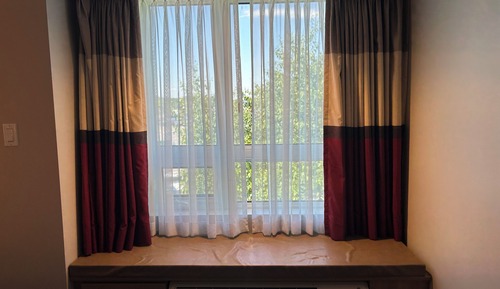 Habitación, 2 camas de matrimonio, accesible para personas con discapacidad, microondas