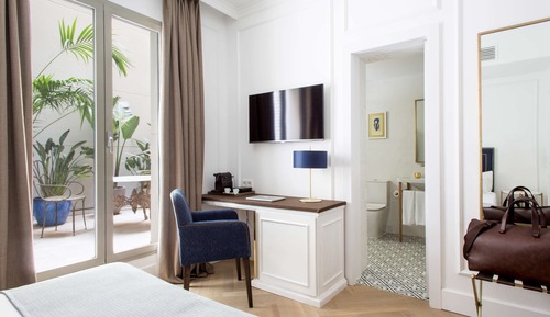 Habitación Premium, patio