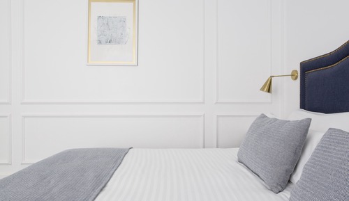 Habitación de diseño con 1 cama doble o 2 individuales