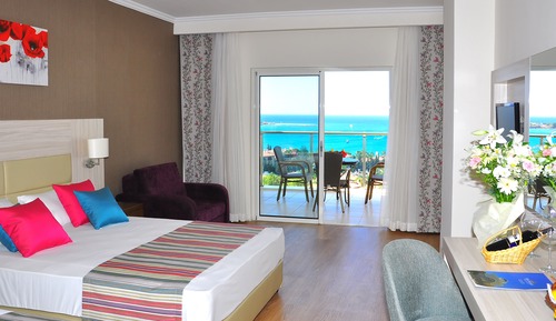 Habitación estándar doble de uso individual, vistas al mar
