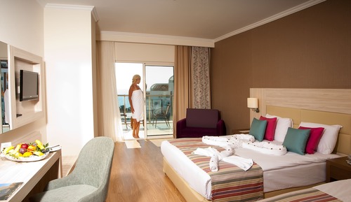 Habitación triple estándar, vistas al mar