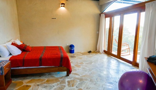 Cabaña Deluxe, 1 habitación, patio, vistas parciales al mar