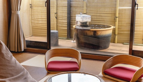 Habitación de estilo japonés, no fumadores (with open air bath)