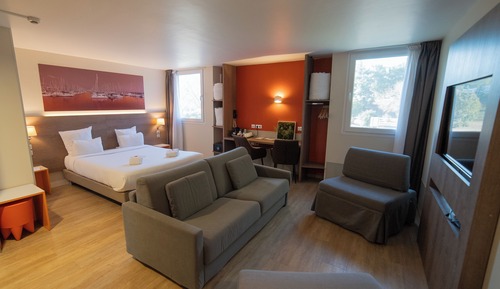 Suite junior, 1 cama de matrimonio grande, no fumadores (with Single Sofabed;with Sofabed)
