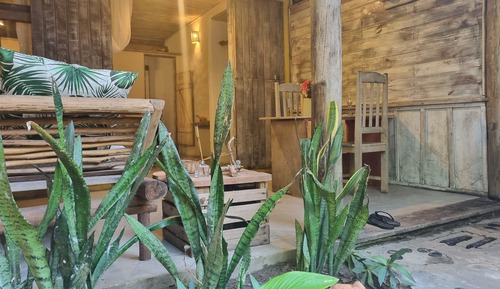 Habitación Premium doble, 1 cama de matrimonio, patio, vistas al jardín