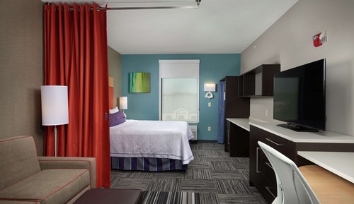 Estudio, 1 cama de matrimonio grande, accesible para personas con discapacidad (Hearing)