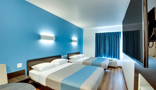 Suite Deluxe, 2 camas de matrimonio, accesible para personas con discapacidad, no fumadores