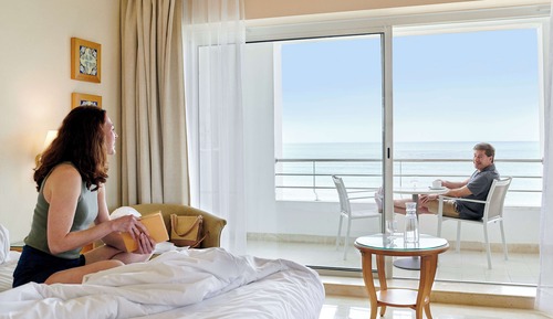 Habitación doble, vistas al mar