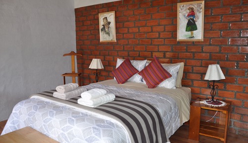 Habitación tradicional doble, 1 habitación, vistas a la montaña