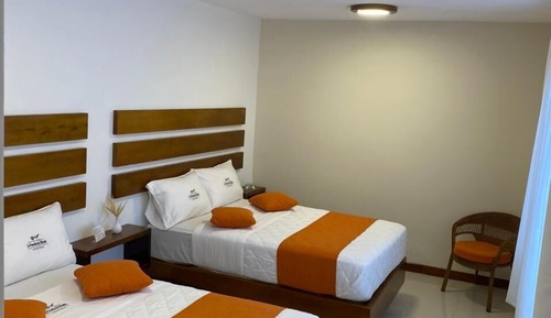 Habitación Deluxe doble, 2 camas de matrimonio
