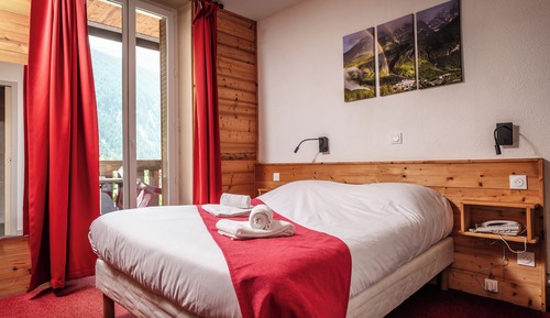 Habitación individual, vistas a la montaña