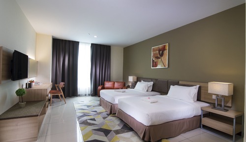Habitación Deluxe con 2 camas individuales