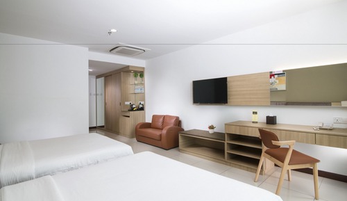 Habitación cuádruple familiar, 2 camas de matrimonio