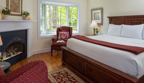 Habitación Deluxe doble, 1 cama de matrimonio grande, bañera de hidromasaje (Rose Room)