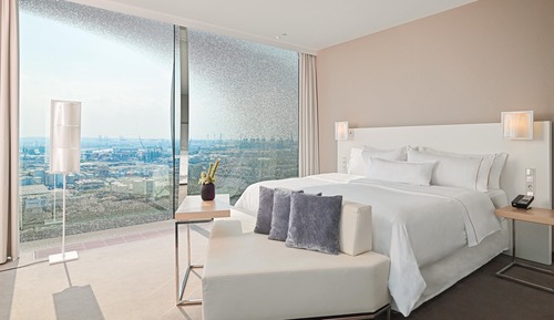 Suite, 1 cama de matrimonio grande, vistas a la ciudad