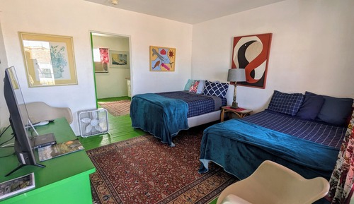 Habitación estándar, varias camas, no fumadores, frigorífico y microondas