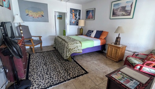 Habitación individual estándar, 1 cama de matrimonio, no fumadores, frigorífico y microondas