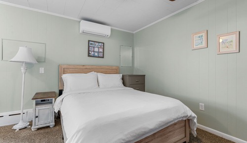 Habitación, 1 cama de matrimonio, cocina básica