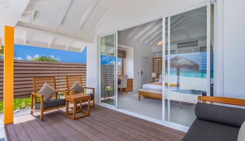 Villa familiar, 2 habitaciones, junto a la playa