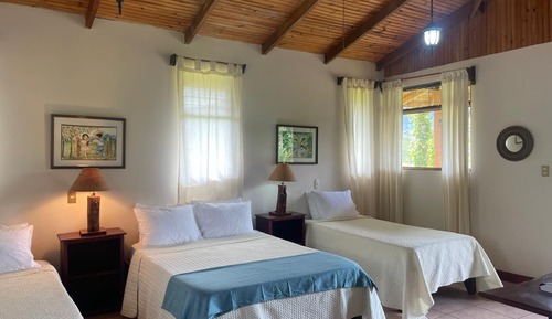 Habitación familiar, balcón, vistas a la montaña