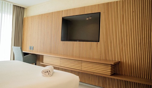 Habitación Deluxe, 1 cama de matrimonio, balcón, vistas al mar