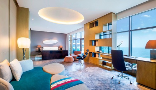 Suite presidencial, 2 habitaciones, vistas al mar