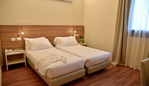 Habitación con 2 camas individuales, 2 camas individuales