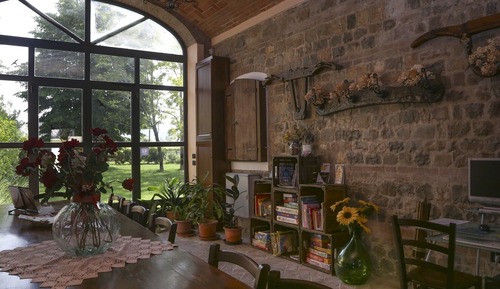 Estudio, vistas al parque