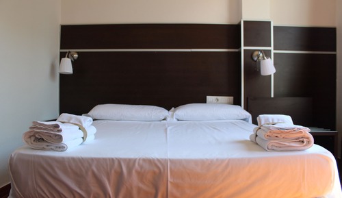 Habitación básica con 1 cama doble o 2 individuales