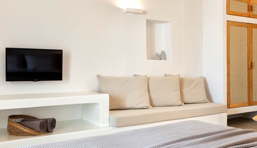 Habitación superior con 1 cama doble o 2 individuales, bañera de hidromasaje