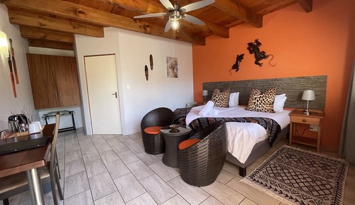 Habitación Deluxe con 1 cama doble o 2 individuales, terraza, en la zona del jardín
