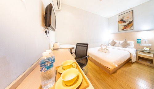 Habitación estándar, 1 cama de matrimonio, sin ventanas