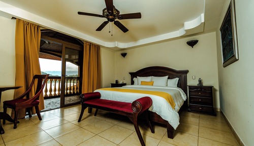Habitación individual estándar, 1 cama de matrimonio grande, balcón, vistas al lago