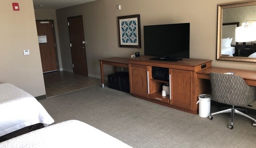 Habitación, 2 camas de matrimonio, accesible para personas con discapacidad, no fumadores