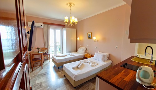 Estudio Deluxe, vistas al mar