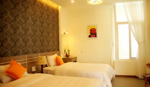 Habitación familiar, vistas al jardín