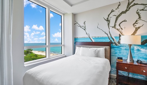 Premium, 2 Bedroom Suite, Bedroom 1: 1 King, Bedroom 2: 2 Double, Baths: 2, Ocean view, Balcony