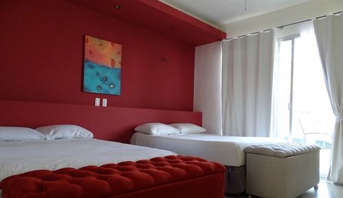 Habitación tradicional doble, 2 camas de matrimonio