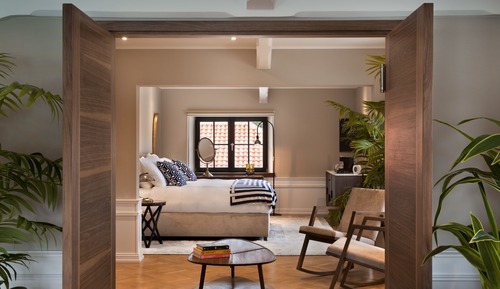 Suite presidencial, vistas al mar