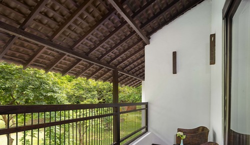 Suite básica, vistas al jardín, en la zona del jardín