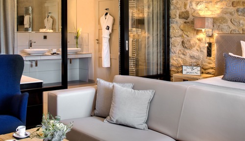 Suite junior, 1 cama de matrimonio grande con sofá cama, no fumadores